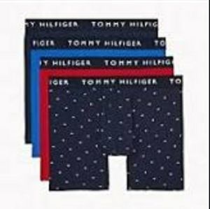 (Ew)Tommy Hilfiger men's cotton stretch boxer brief 3+1